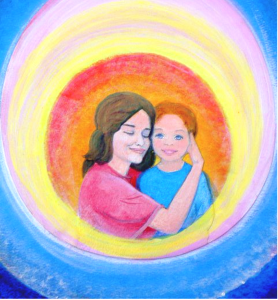 mother and son- brighter and cropped